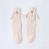 Valentines Day Gifts Magnetic Baby Boys Girls Hand in Hand Funny Men′s Socks