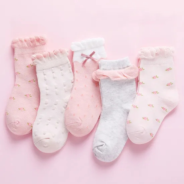 Custom Unisex Children Kids Baby Wholesale Novelty Cotton Girl Short Socks