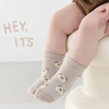 Fashion Breathable Thin Children Net Sock Cartoon Non Slip Kids Sock Cotton Crew Socks for Baby