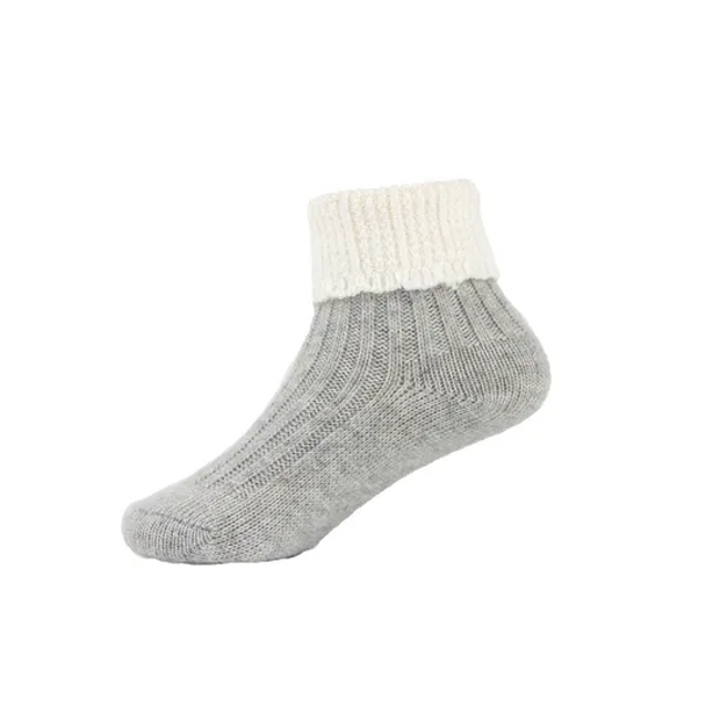 Unisex Children Baby Girl Kids Cotton Custom Wool Cuff Normal Comfort Socks