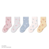 Newborn Baby Socks Mesh Breathable Winter Cotton Cartoon Cute Cozy Floral Infant Short Solid Color Toddlers Sock
