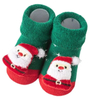 Santa Claus All and Thick Children′s Christmas Floor Socks
