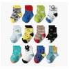 Organic Cotton Cartoon Animal New Born Anti Slip Baby Kids Socks