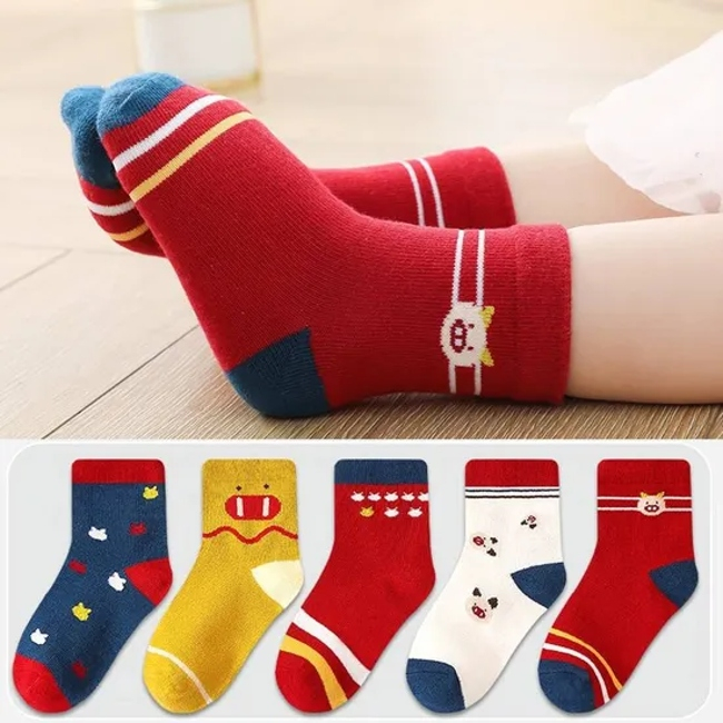 New Wholesale Spring Summer Cute Cartoon Cotton Baby Socks