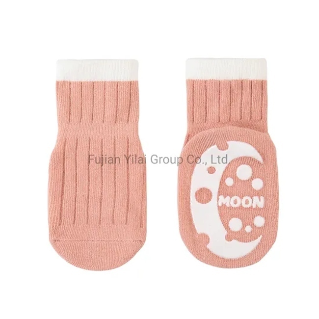 New Baby Socks Non Slip Floor Sock Infant Early Teaching Step Socks Children Cotton