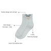Wholesale Comfortable Mesh Breathable Newborn Baby Socks