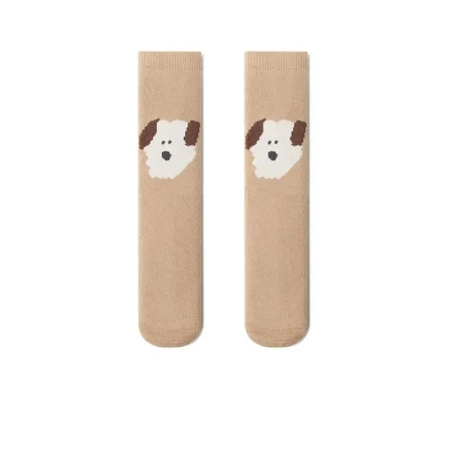 Unisex Cartoon Knee High Cotton Socks Baby Toddler Cotton Rich Long Socks