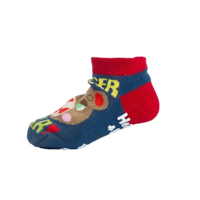 Unisex Kids Baby Children Custom High Quality Cotton Non Slip Grip Socks