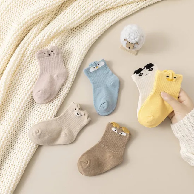 Ears Baby Socks Winter Cotton Cartoon Ankle Socks Children