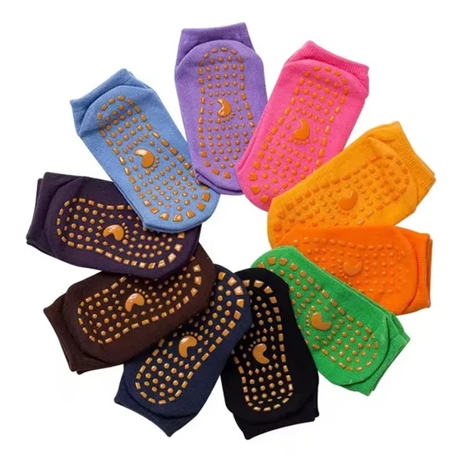 Customized Logo Anti Slip Socks Baby Early Education Center, Playground Trampoline Socks