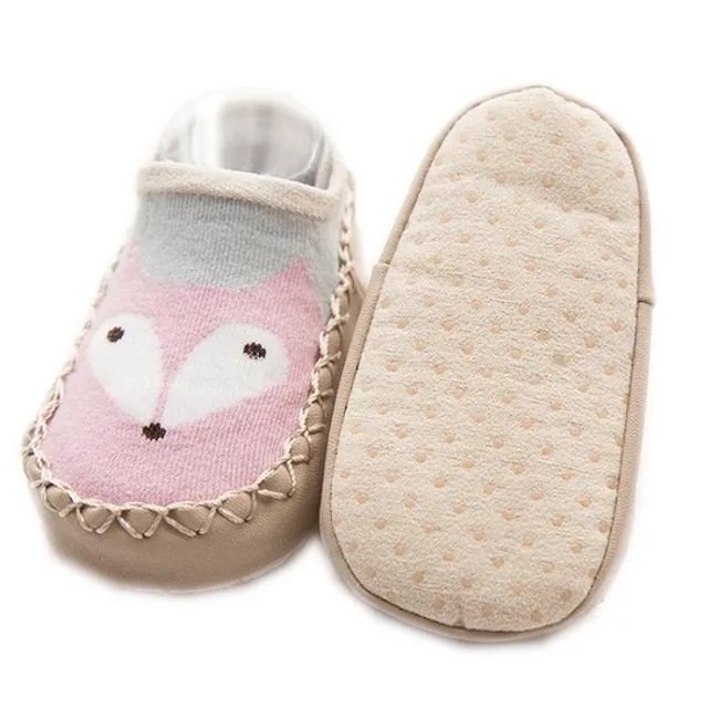 Baby Kids High Quality Cotton Daily Polyester Moccasins Socks