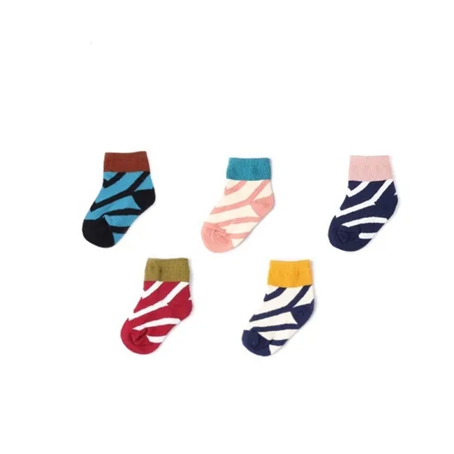 Low Price Custom Wholesale Unisex Baby Kids Children Cotton Short Socks