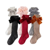 Winter Warm Knee High Baby Girl Socks Kids Princess Socks Knitted Breathable