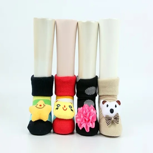 Cute Low Price Baby Cotton Socks Baby Shoes Baby Socks Sweat Absorption Ski Warm Socks Children Cotton Socks Shoes