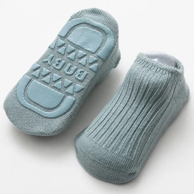 Soft Solid Color Breathable Anti Slip High Quality Suitable for Baby Socks