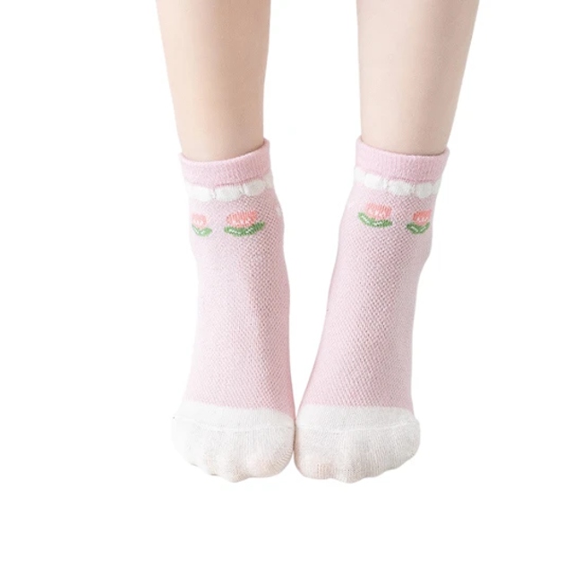 Funny Children Breathable Mesh Ankle Cute Low Cut Socks for Men Women Baby Gift Short Socks
