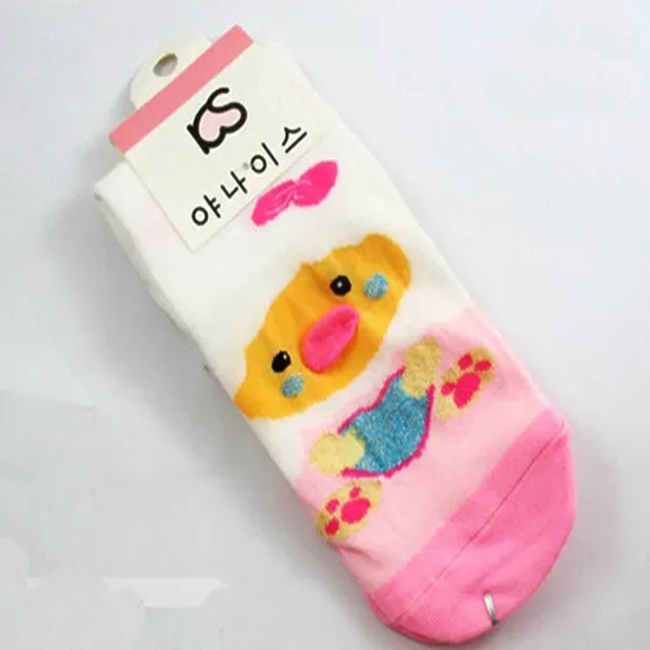 D Cartoon Baby Cotton Socks