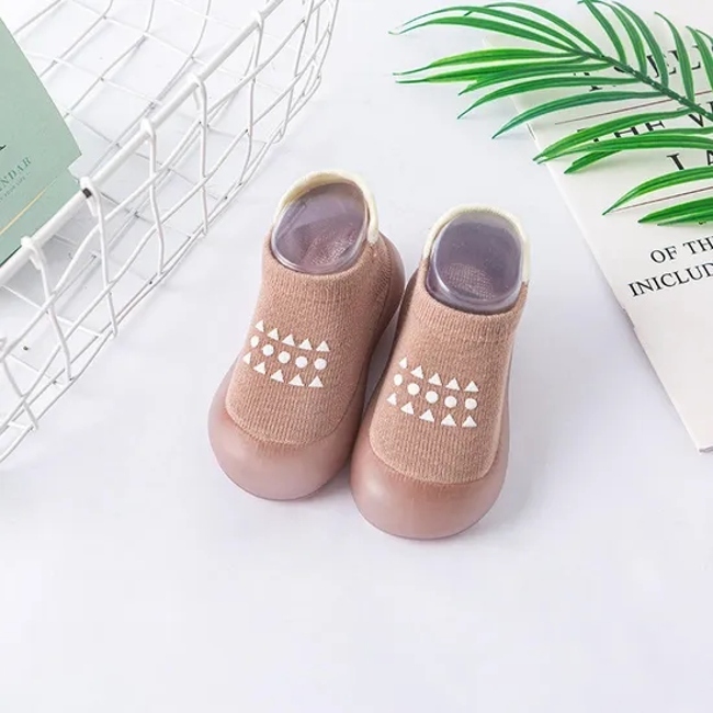 Hot Sale Comfortable Fashion Cotton Grip Pattern Soft Non Slip Baby Socks