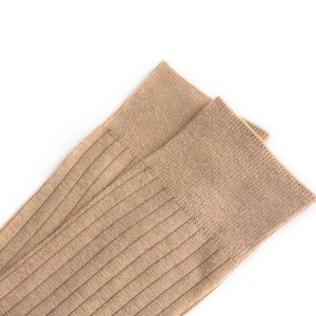 Autumn Winter Men Solid Color Classic Business Socks Plus Size Cotton Stockings