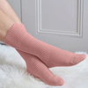 Most Popular Stylish 100% Cashmere Knitted Rib Ladies Winter Crew-Socks Apparel-Accessories