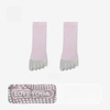 Women Vivid Color Design Cotton Crew Sock