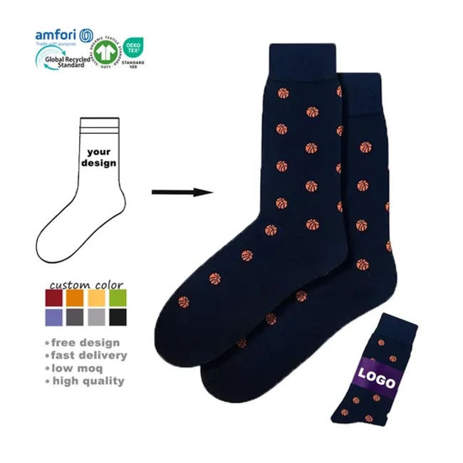 Man Basketball Custom Running Women Athletic Crew Mens Sport Cotton Socks