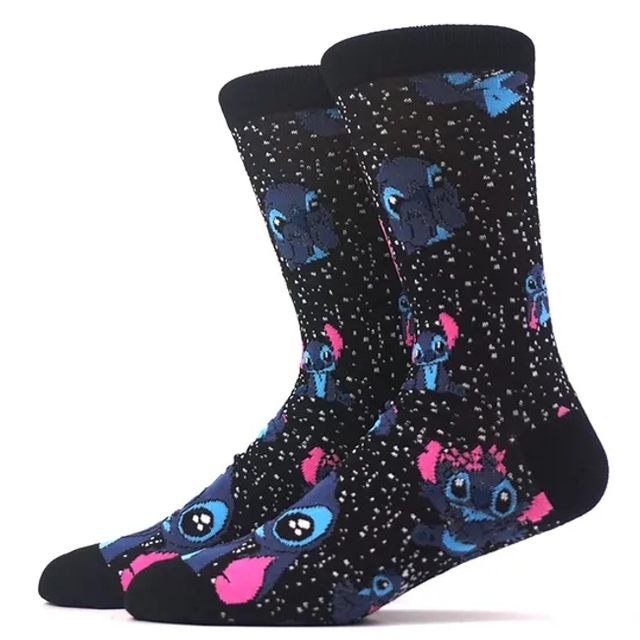 New Arrival Anime Women Men Socks Long Socks Men Knee-High Cosplay Crew Adult Personality Hip Hop Harajuku Funny Socks