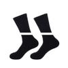 Unisex Cotton Cushion Plain White Black Grey Crew Training Athletic Custom Sports Socks
