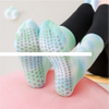 Custom logo premium cotton anti slip Tie Dye grip pilates socks women indoor fitness silicone non slip yoga socks