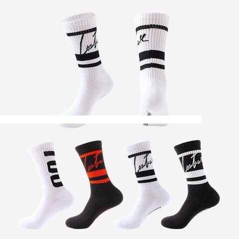 Sublimation Embroidered Customize Basketball OEM Custom Sports Socks