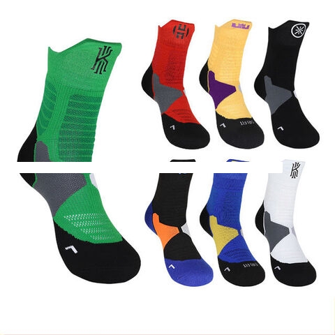 Hot Sale High Elastic custom logo sports socks