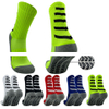 Youth Custom Made Football Crew Socks Casual Anti Slip Sport Letter Pattern with Printed Logo Knitted Sweat Feature Free Size