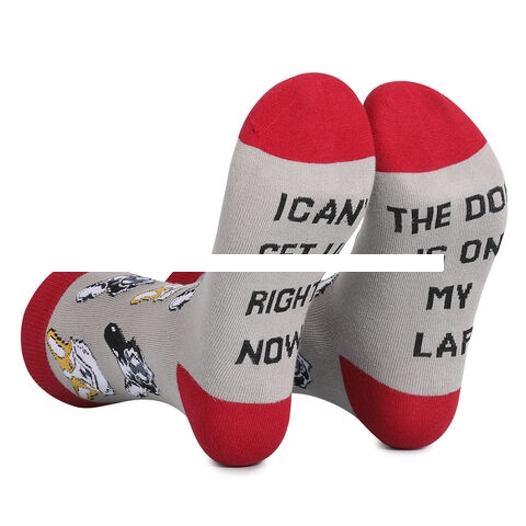 Wholesale High Quanlity Animal Letter Crew Jacquard Socks Men s Sports Socks Christmas Stocking
