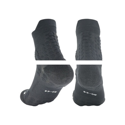 Hot Sell Men And Women Absorb Sweat Crew Terry Socks Custom Colour Sports Socks Badminton Basketball Socks