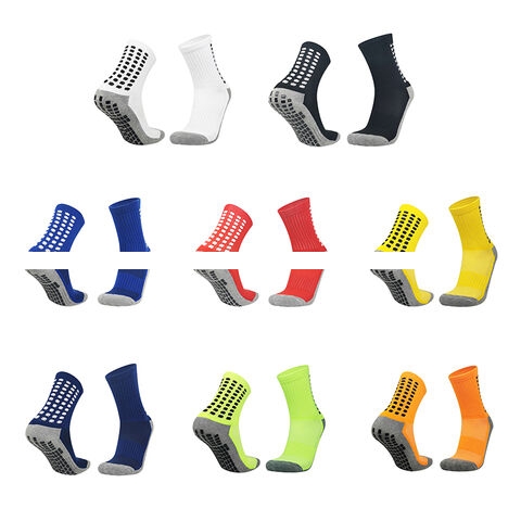 Professional Unisex High ankle Football Soccer Sports Socks Custom Print Non Slip Anti Slip Feature for Daily Use