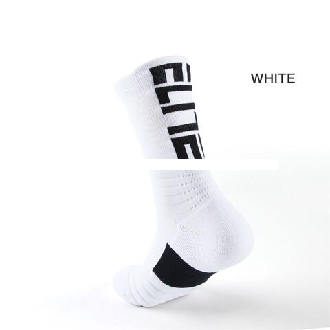 Wholesale High Quanlity Breathable Add Terry Socks Anti Slip Sports Socks Basketball Socks For Men