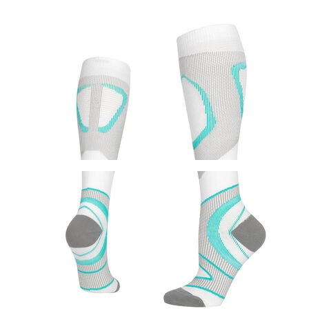 Hot sale Professional long leg fitness jump rope slimming socks
