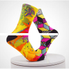 Best selling Personalized Custom Running Oem Socks Sublimation Polyester Sport Socks