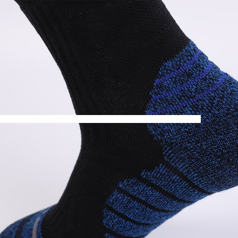 Wholesale High Quality Purecotton Black Unisex Crew Custom Logo Design Bicycle Cycling Sports Socks