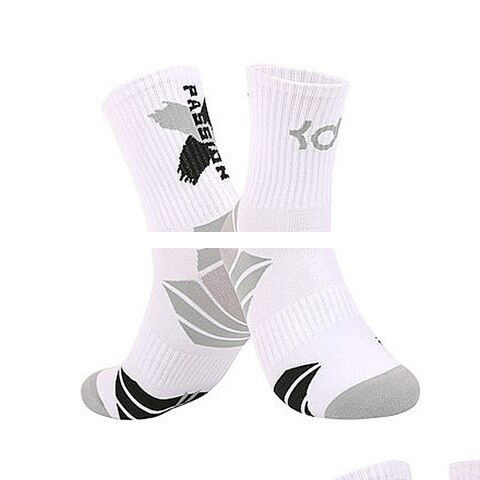 Wholesale Price Hot Sell High Quality Profession Sport Socks Crew Custom Logo Basketball Socks