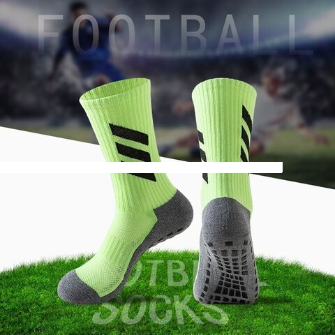 Football Socks Thick Towel Men s Mid Tube Striped Anti Slip Custom Soccer Design Sports Socks