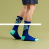Wholesale Fashion Sport Sock Stocks No Moq Support Pantter Design Jacquard Print Custom Logo Socks