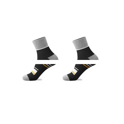 Road Cycling Aero Socks Color Matching Mid Tube Socks Sweat Absorbent Deodorant Durable Sports Socks