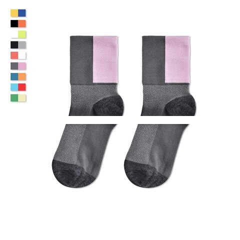 Novelty Quality Simplicity Style Quick Dry Custom Nylon Embroidery Logo Unisex Cycling Sports Socks
