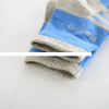 Men s autumn striped mid tube socks, sport combed cotton breathable socks