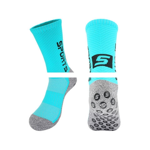 Wholesale Men Non Slip Soccer Socks Men’s Non Skid Grip | Football Basketball Sport