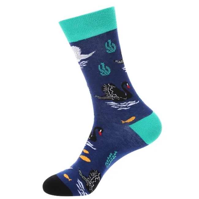 Low MOQ Factory Price Custom Cotton Mens Business Socks