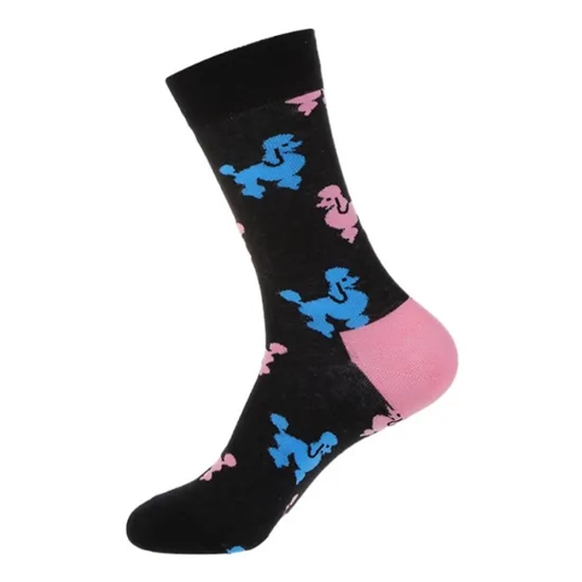 Low MOQ Factory Price Custom Cotton Mens Business Socks