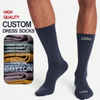 Premium Dress Socks for Men Women Moisture-Wicking Anti-Slip Design OEM Customization Socks