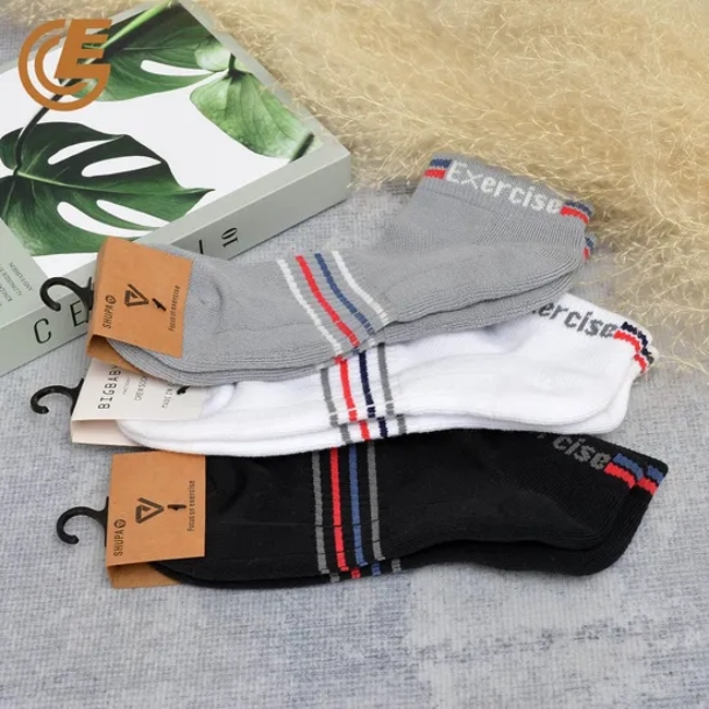 Wholesale Business Unisex Summer Cotton Fashionable Breathable Sports Crew Socks